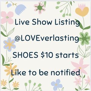 Shoes! Heels, boots, sneakers, and more. NWT/NWOT, and gently used. Sizes vary